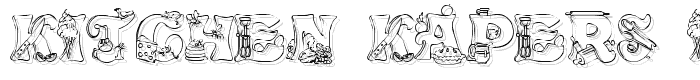 Kitchen Kapers I font
